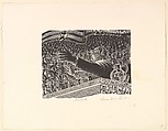 Speech, Lou Barlow  American, Wood engraving