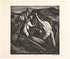 Labor, Will Barnet  American, Etching, Aquatint