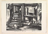 Employment Agency, Jean Artman American, Lithograph