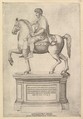 Marcus Aurelius, from "Speculum Romanae Magnificentiae", Nicolas Beatrizet  French, Engraving