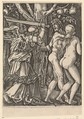 The Expulsion from the Paradise, from "The Passion of Christ", after Dürer, Marcantonio Raimondi Italian, Engraving; second state of three