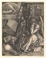 Melencolia I, Albrecht Dürer (German, Nuremberg 1471–1528 Nuremberg), Engraving