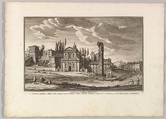 Chiesa di S. Maria Liberatrice, Plate 54 from Raccolta Delle Più Belle Veduta Antiche, E Moderne Di Roma..., Giuseppe Vasi , Rome Italian, Etching