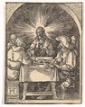 Christ in Emmaus, from "The Small Passion" (copy), Albrecht Dürer German, Woodcut