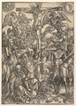 The Crucifixion, from "The Large Passion", Albrecht Dürer  German, Woodcut