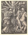 The Expulsion from Paradise, from "The Small Passion", Albrecht Dürer German, Woodcut