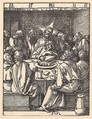 The Last Supper, from "The Small Passion", Albrecht Dürer  German, Woodcut