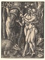 The Fall of Man, from "The Small Passion", Albrecht Dürer German, Woodcut