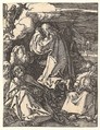 Christ on the Mount of Olives, from "The Small Passion", Albrecht Dürer  German, Woodcut