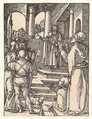 Christ Before Pilate, from "The Small Passion", Albrecht Dürer  German, Woodcut