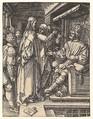 Christ Before Herod, from "The Small Passion", Albrecht Dürer German, Woodcut