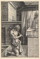 The Penitent, Albrecht Dürer  German, Woodcut