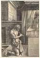 The Penitent, Albrecht Dürer  German, Woodcut