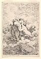 Mythological Scene, possibly Diana Seducing Callisto, Jean Honoré Fragonard  French, Etching, first state of two
