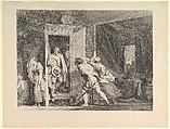 The Armoire, Jean Honoré Fragonard French, Etching, first state of four