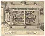 Cœnotaphiorum (19), Hans Vredeman de Vries Netherlandish, Etching; first state of four