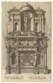 Cœnotaphiorum (21), Hans Vredeman de Vries Netherlandish, Etching; first state of four