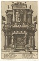 Cœnotaphiorum (24), Hans Vredeman de Vries Netherlandish, Etching; first state of four