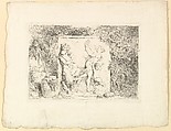 The Satyrs' Dance, Jean Honoré Fragonard  French, Etching