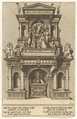 Cœnotaphiorum (27), Hans Vredeman de Vries Netherlandish, Etching; first state of four