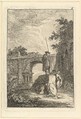 L'Arc de Triomphe, Hubert Robert (French, Paris 1733–1808 Paris), Etching
