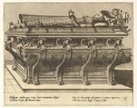 Cœnotaphiorum (4), Hans Vredeman de Vries Netherlandish, Etching; first state of four