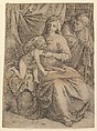 The Holy Family, Battista Franco  Italian, Engraving and etching