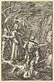 The Betrayal of Christ, from "The Passion of Christ", Anonymous, Engraving