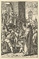 Ecce Homo, from "The Passion of Christ", Anonymous, Engraving