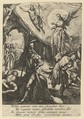 The Resurrection, from "The Passion of Christ", Nicolas Cochin  French, Etching