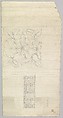 Processional candlestick, Ernest Geldart (British, London 1848–1929), Graphite, pen and ink