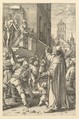 Ecce Homo, from "The Passion of Christ", Hendrick Goltzius  Netherlandish, Engraving
