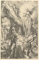 The Resurrection, from "The Passion of Christ", Hendrick Goltzius Netherlandish, Engraving