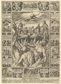 Punitio Tirannorum, from "Allegories of the Christian Faith, from Christian and Profane Allegories", Hendrick Goltzius  Netherlandish, Engraving