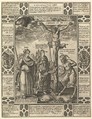 Satisfactio Christi, from "Allegories of the Christian Faith, from Christian and Profane Allegories", Hendrick Goltzius Netherlandish, Engraving