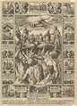 Punitio Tirannorum, from "Allegories of the Christian Faith, from Christian and Profane Allegories", Hendrick Goltzius  Netherlandish, Engraving