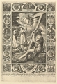 Passio Christi, from the "Allegorical Scenes from the Life of Christ", Hendrick Goltzius  Netherlandish, Engraving