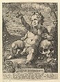 Quis evadet?, Hendrick Goltzius Netherlandish, Engraving