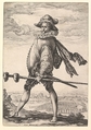 Captain of Infantry, Hendrick Goltzius  Netherlandish, Engraving