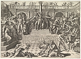 Massacre of the Innocents, Baccio Bandinelli Italian, Engraving