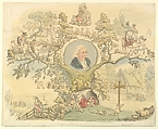 Drawings by Rowlandson: Titlepage design, Frederick William Pailthorpe British, Watercolor and pen and brown ink