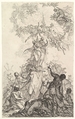 The Ascension of Christ, Johann Ignatz Zimbal Austrian, Etching
