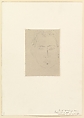 Large Face Massia, Henri Matisse (French, Le Cateau-Cambrésis 1869–1954 Nice), Etching on chine collé