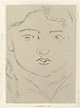 Head of a Child–Apollon, Henri Matisse (French, Le Cateau-Cambrésis 1869–1954 Nice), Etching on chine collé