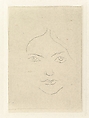 Mme Vignier, Henri Matisse (French, Le Cateau-Cambrésis 1869–1954 Nice), Etching on chine collé