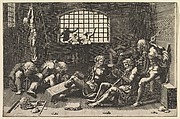 The Prison, Anonymous, Italian, 16th century, Engraving; copy