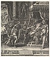 The Calumny of Apelles, Giorgio Ghisi (Italian, Mantua ca. 1520–1582 Mantua), Engraving; third state of six