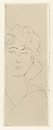 Mlle Landsberg with a Flowery Hat, Henri Matisse (French, Le Cateau-Cambrésis 1869–1954 Nice), Etching on chine collé