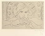 Face, Silence, Henri Matisse (French, Le Cateau-Cambrésis 1869–1954 Nice), Drypoint on chine collé