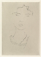 Emma L., Henri Matisse (French, Le Cateau-Cambrésis 1869–1954 Nice), Etching on chine collé